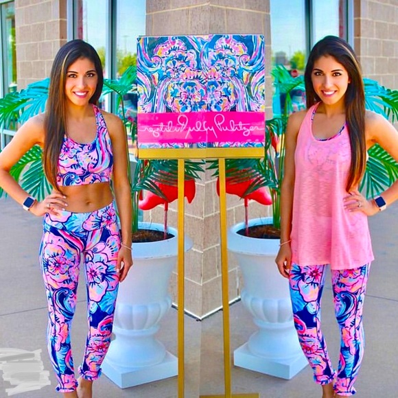 Lilly Pulitzer NWT Teegan Sports Bra Boho Bateau - Picture 8 of 11